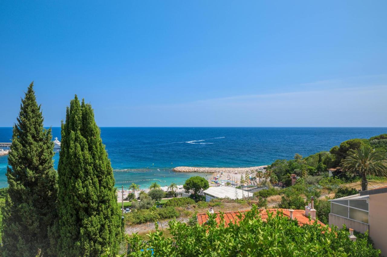 Proche Monaco, Vue Mer Et Acces A La Plage Saint-Antoine  Exterior photo
